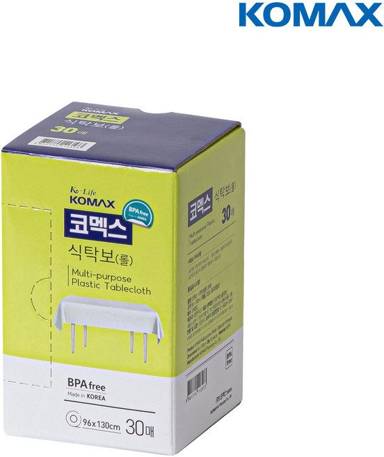 코멕스 일회용 식탁보 뽑아쓰는 롤타입, 1개, 30개입