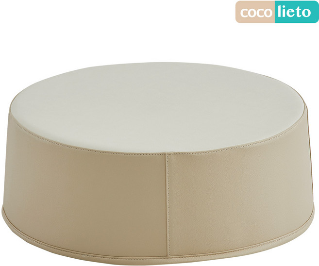 리에또 마카롱 유아테이블 유아스툴 아기책상 유아의자, 베이지