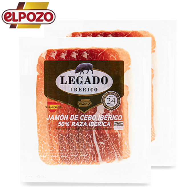 엘포조 이베리코하몽 슬라이스 60g X 2개 슬라이스햄