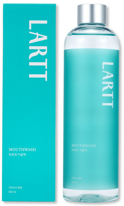 라르트 무알콜 온가족 가글 구취 샤인머스캣향 구강청결제, 500ml, 2개