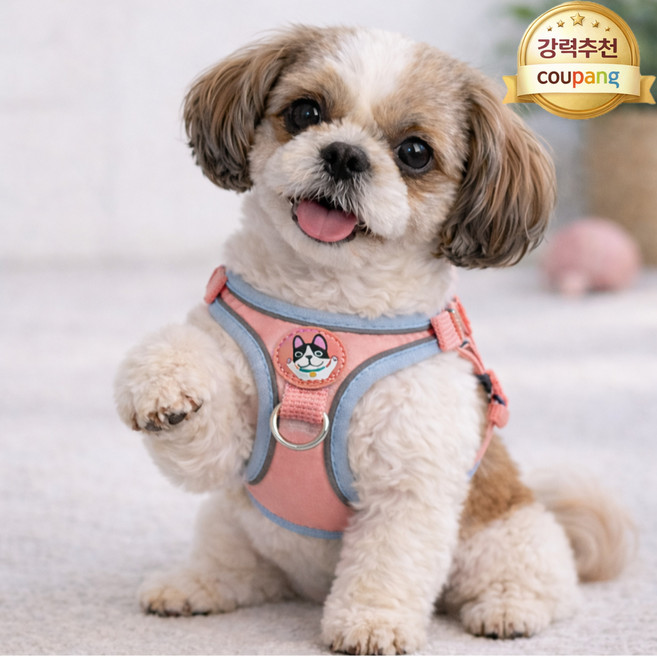 벨나로 무압박 빛반사 밀착 하네스, 1개, 핑크