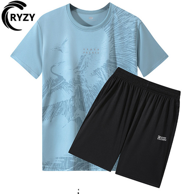 RYZY 運動套裝 短袖短褲兩件套