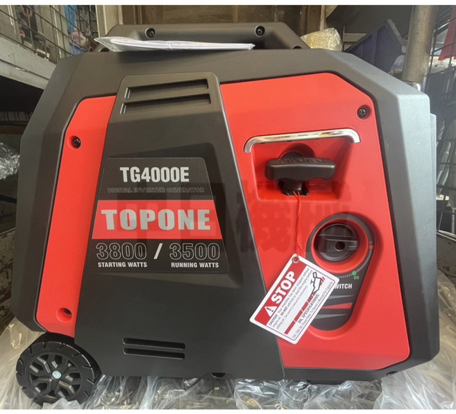 TOPONE TG4000E 變頻發電機 3800W 啟動/3500W 運行, 1個