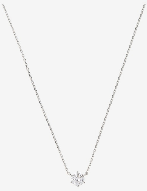 골드앤디어 모이사나이트 5부 1캐럿 목걸이