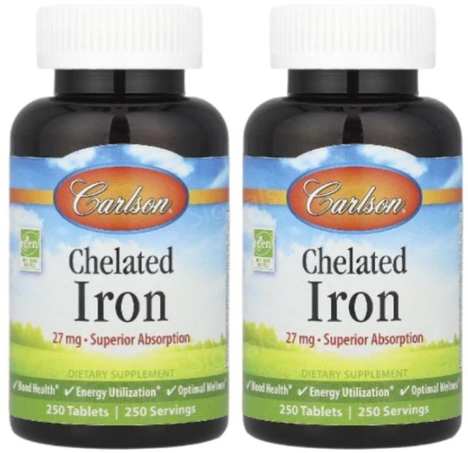 칼슨 킬레이트화 망간 20mg 250정, 2팩 - 쿠팡