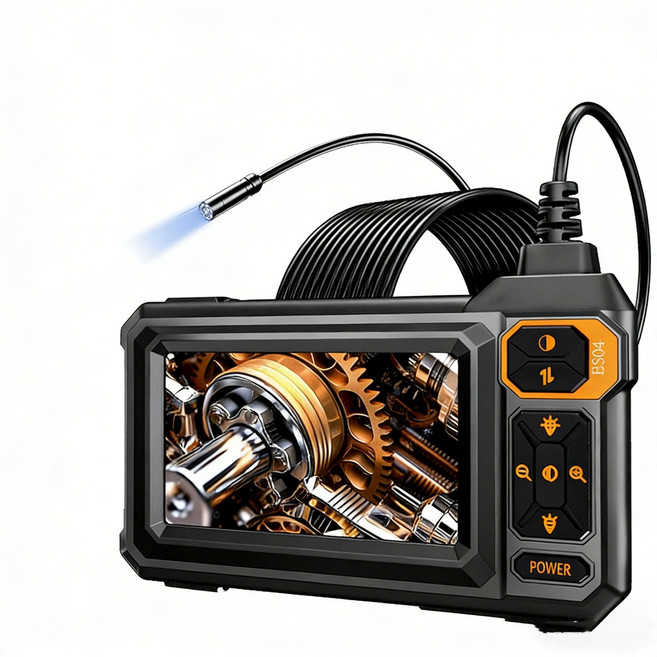 미가 HD 내시경 카메라 자동차 정비 엔진 배관 검사 하수관 산업용 점검용 내시경 카메라 프로브, 1개