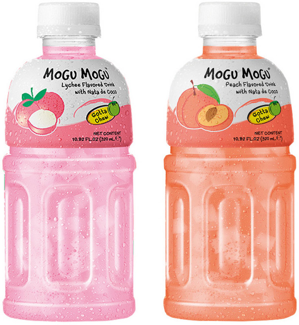 모구모구 리치+복숭아, 24개, 320ml