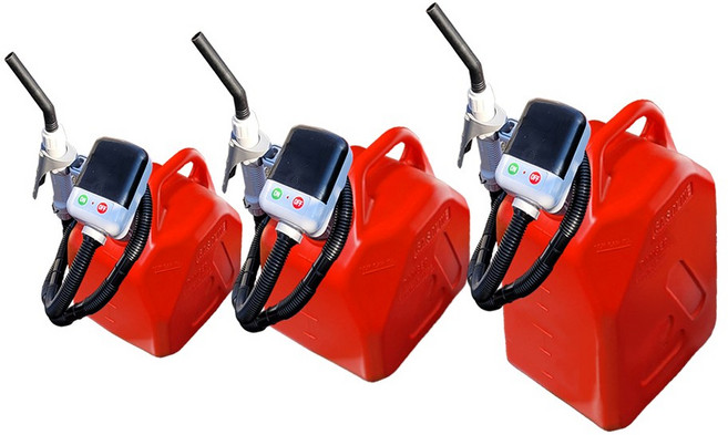 오토제리캔(오토캔 자동 등유통 연료통 주유기), 오토 제리캔 세트, 레버형 20L, 1개, 빨강