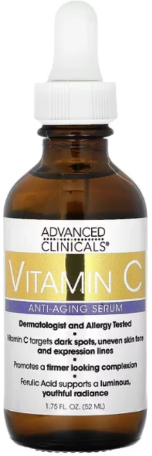 [국내당일배송 Advanced Clinicals - 어드밴스드 클리니컬스 비타민C 항산화 세럼, 1개, 52ml - 쿠팡