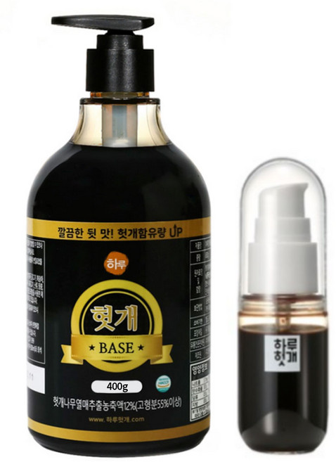 하루헛개 고농축 원액 열매 96% 함유 베이스 헛개차, 400g, 1개