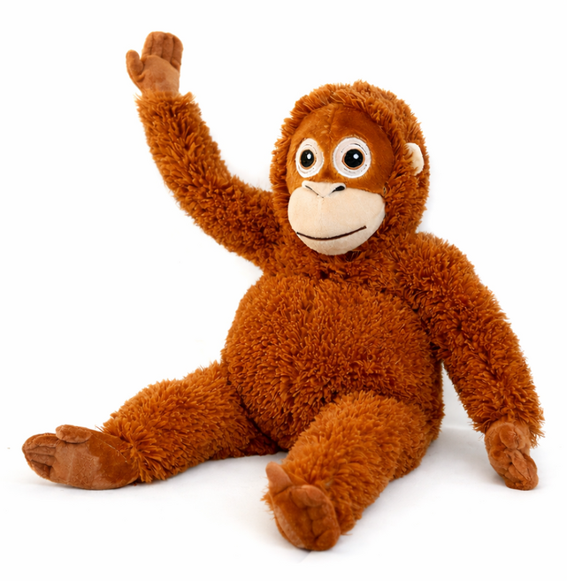 엘에이스 안고자는 롱쿠션 대형 우끼끼 오랑이 애착인형 바디필로우형 인테리어소품