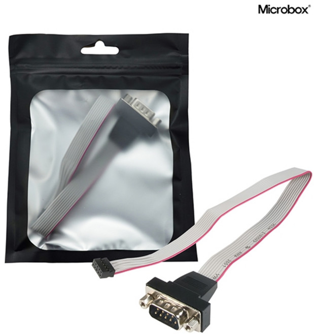 마이크로박스 마이크로박스 COM Port 9Pin 2.0mm 피치 핀헤더 25Cm 케이블, 1개