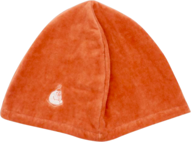 일본 고릴렉스 사우나모자 이마바리 타월제품, 오렌지, 1개