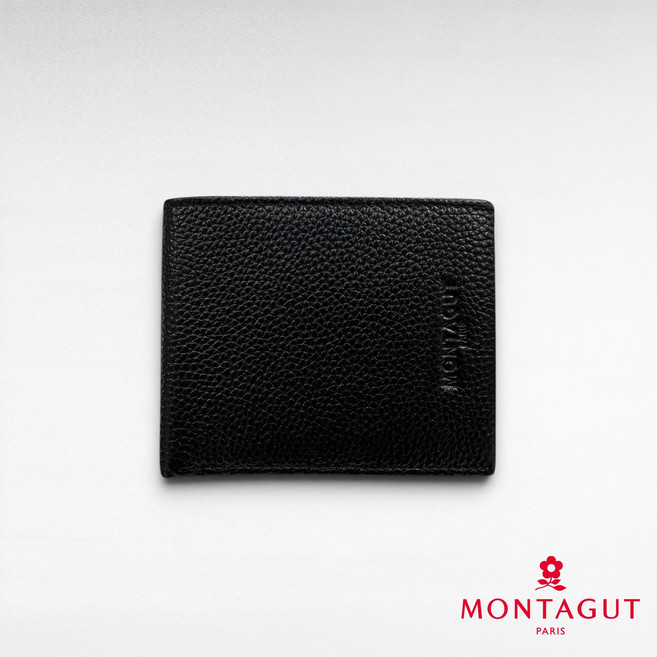 MONTAGUT 夢特嬌 時尚頭層牛皮真皮 皮夾錢包