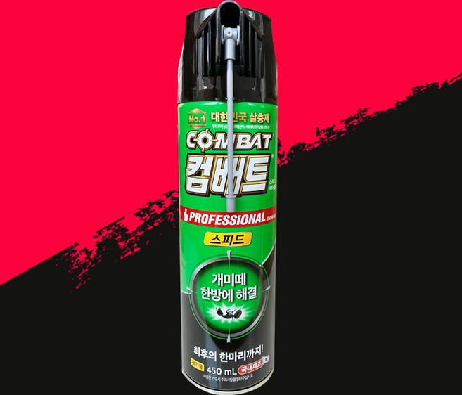 컴배트 스피드 에어졸 개미용 살충제, 450ml, 1개