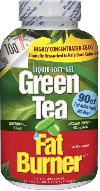 어플라이드뉴트리션 그린 티 팻 버너 패스트-액팅 리퀴드 소프트젤, 90정, 1개 - 쿠팡