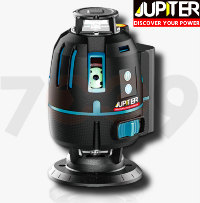 주피터 6D 미니 레이저 레벨기 4V2D 수직 수평 그린레이저, 5D 미니 레이저레벨기 4V1D, 1개