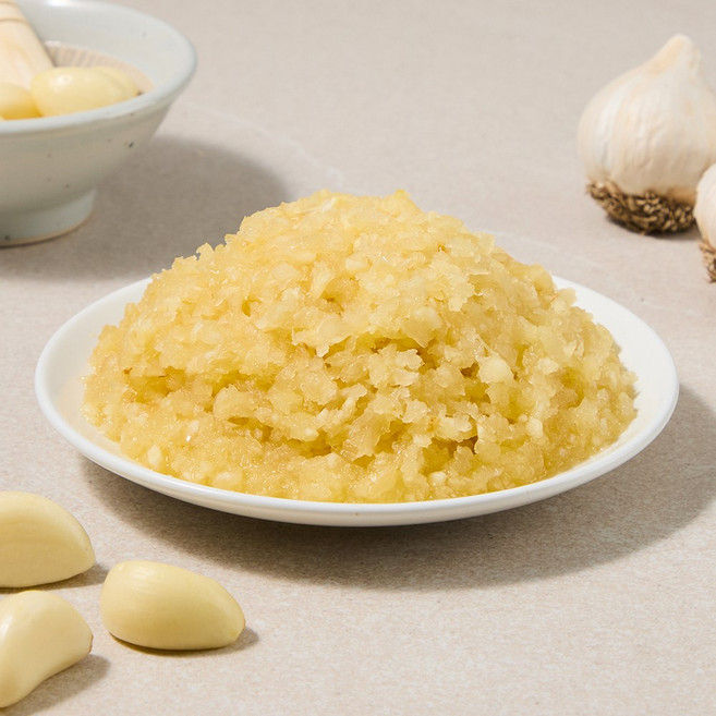 국내산 곱게 다진 창녕 영천 다진 마늘 특품 대용량, 1kg, 3개