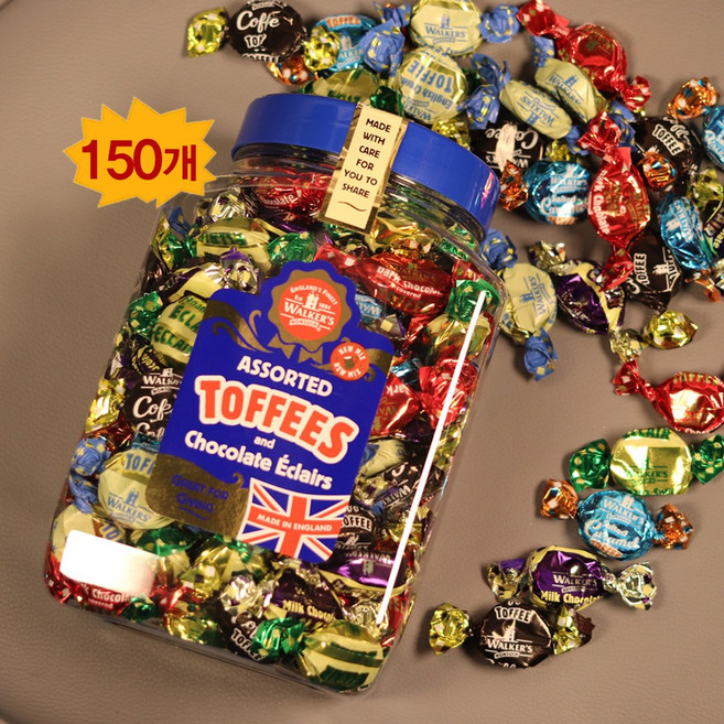 정품 영국 워커스 초콜릿 카라멜 (코피코캔디증정), 1.25kg, 1개