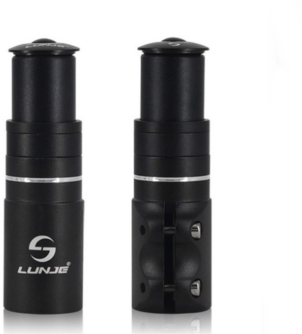 락모터스 자전거 핸들 스템라이저 롱타입 높낮이 조절식 익스텐더 조절 확장 연장 마운트, 익스텐더(120mm), 1개