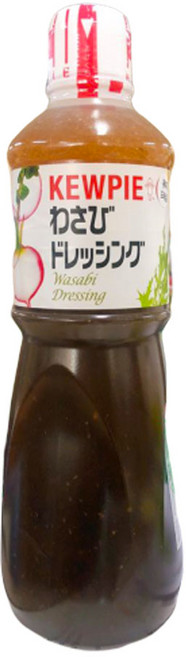 일본 큐피 서양 와사비 고추냉이 샐러드 드레싱 소스 1L, 1개