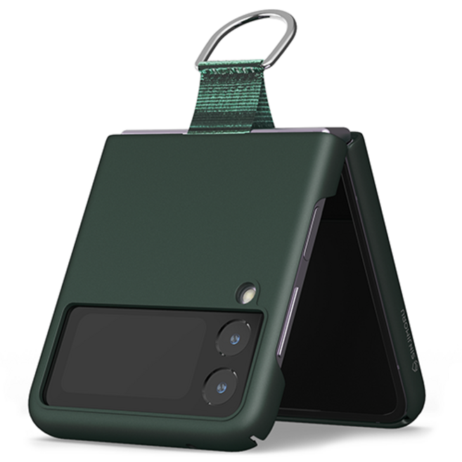 신지모루 슬림핏 링 플립 휴대폰 케이스