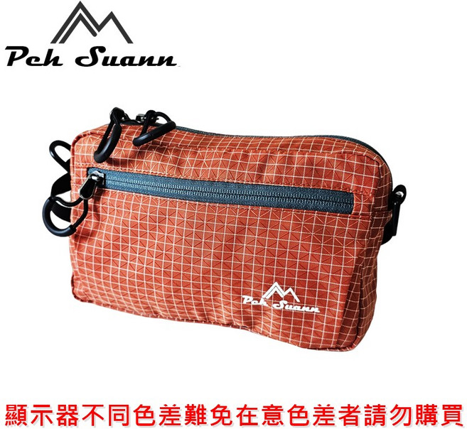 Peh Suann Dyneema 登山包 外掛小包 腰包 側背包 輕量耐磨 PX-017, 橘色