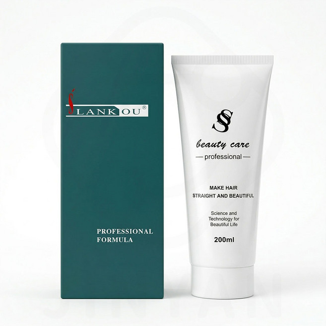 施蘭蔻 微酸直髮膏 微酯調理 離子膏, 1個, 施蘭蔻微酸直髮膏200ml(1劑)