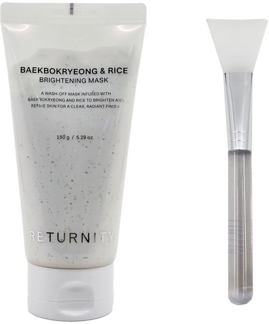 리터니티 백복령 쌀 팩 대용량 150g 1개+실리콘붓1개증정, 1개