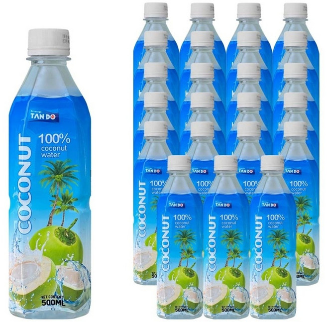탄도 코코넛 워터 100%, 500ml, 24개