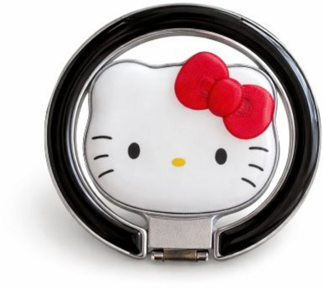 고양이 맥세이프 스마트링 핑거링 스마트톡, 1개, 블랙