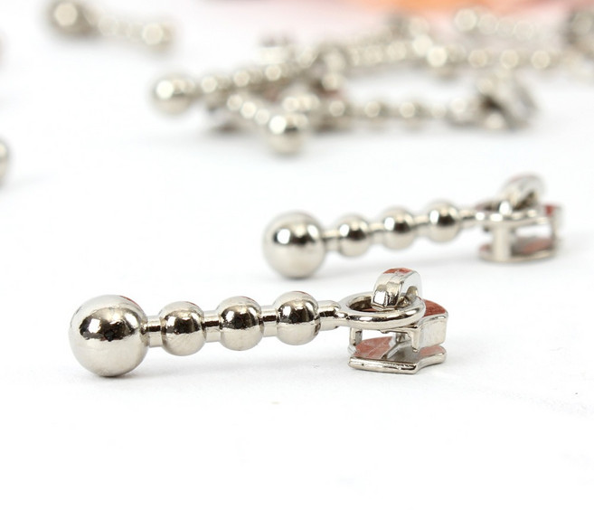 100개 묶음) 나일론지퍼머리 3호 손오공 (니켈)