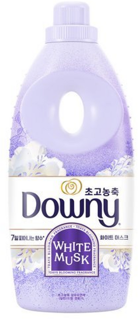 다우니 초고농축 퍼퓸 섬유유연제 화이트머스크, 1L, 1개입