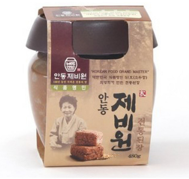 안동제비원 전통된장 480g, 1개