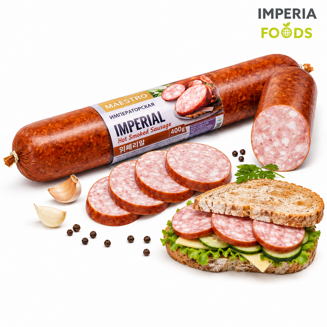 마에스트로 MAESTRO 임페리알 소시지 Imperial 소고기 한돈 450g, 1개