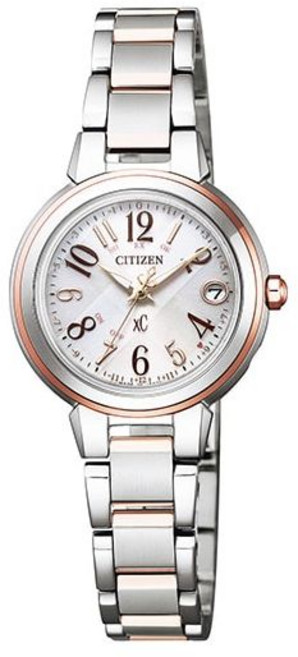 시티즌 시계 CITIZEN WATCH 크로스시 xC ES9434-53X 에코 드라이브 전파 Stainless Steel Line Happy Flight 시리즈