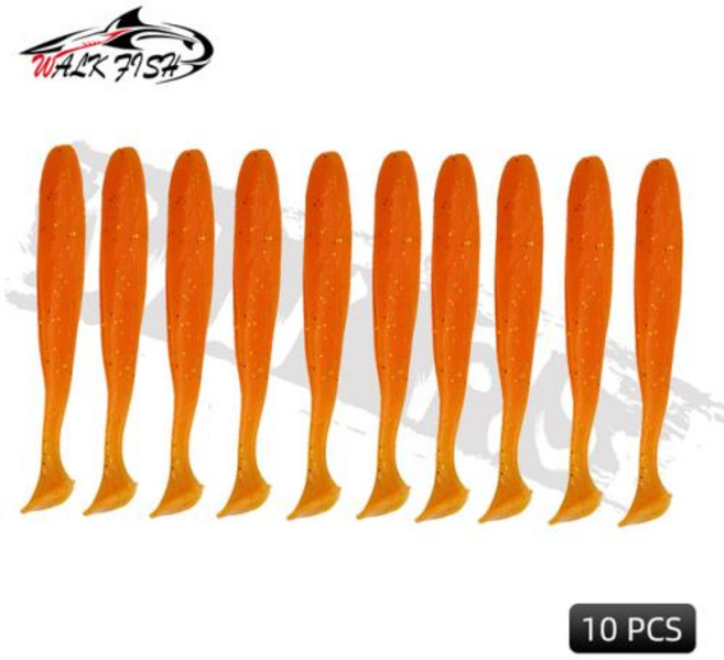 낚시 용품 도보 물고기 10PCS 소프트 웜 루어 실리콘 미끼 5.5cm 6.3cm 7cm 9cm 바다 Pva Swimbait Wobblers 인공, 48) 015 - 90mm 10Pcs