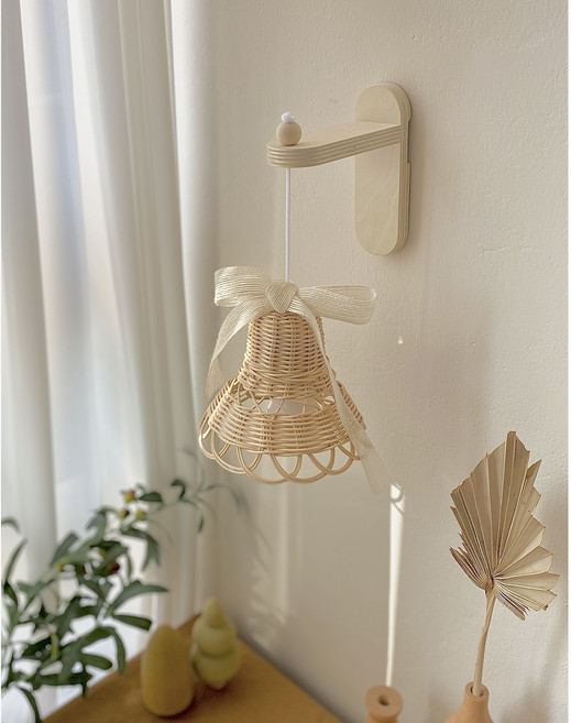 뚜뚜아트 라탄등 무드 수면등 캠핑 텐트 전등, 02.. 레이스 라탄등 (전구 포함)