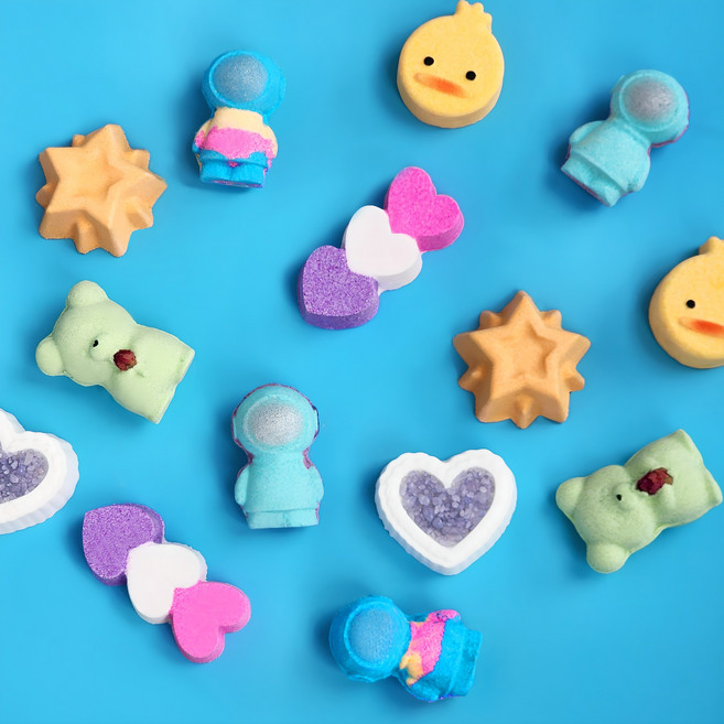 7종세트 캐릭터 배쓰밤 거품 입욕제 커스터블 1세트 490g, 1개