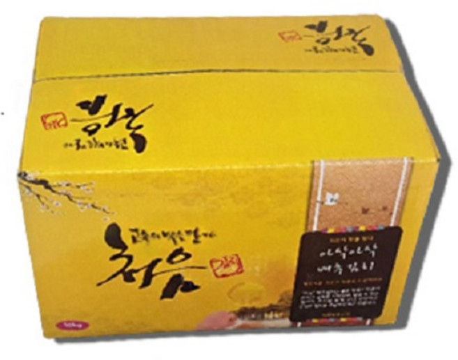 처음 맛김치 10kg, 아이스박스, 1개