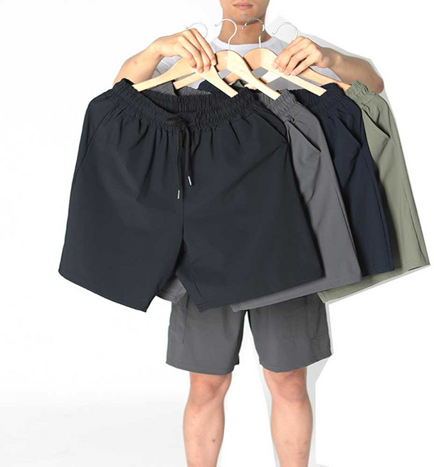 L-6XL[28-46]런닝맨 아이스 반바지 스판 빅사이즈 국산 접촉 냉감 쿨링 벤츄리