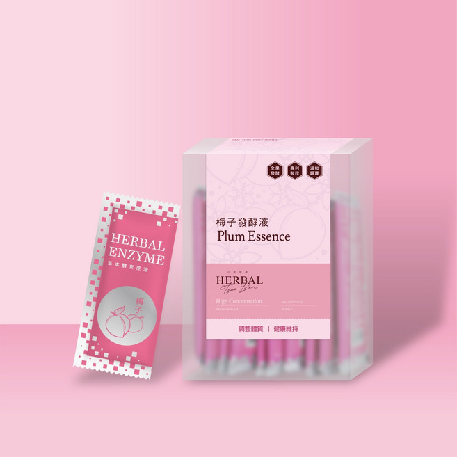 小先草本 梅子發酵液 Plum Essence, 15個, 20毫升/包