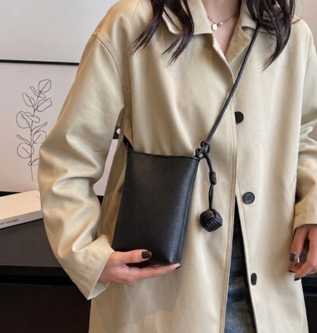 비벨르 핸드폰가방 여성 인조가죽 핸드폰 미니 크로스백