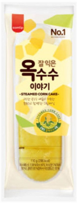 에쓰피씨 쫀득쫀득한 잘 익은 옥수수 이야기, 110g, 2개