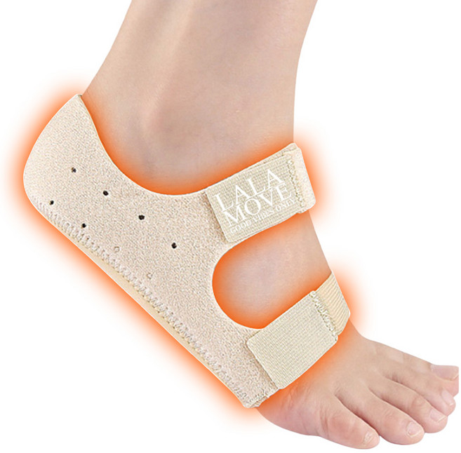 라라무브 족저근막 아치 발바닥 뒤꿈치패드, 스킨, 1세트