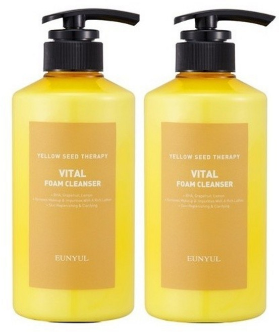 은율 옐로우씨드 테라피 바이탈 폼 클렌징, 500ml, 1개
