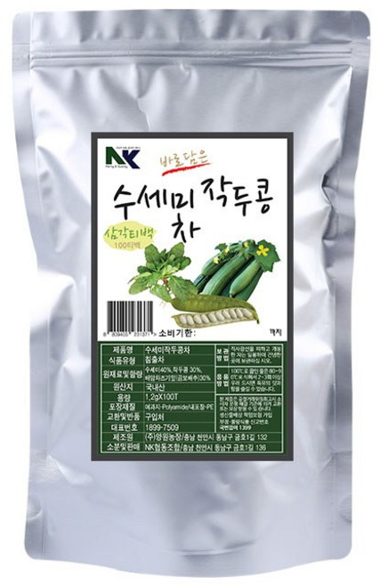 NK협동조합 바로담은 수세미작두콩차, 1.2g, 100개입, 1개