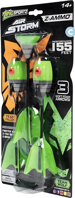 ZING 定避短弓吸盤弓箭組戶外玩具, 橙色, 1個