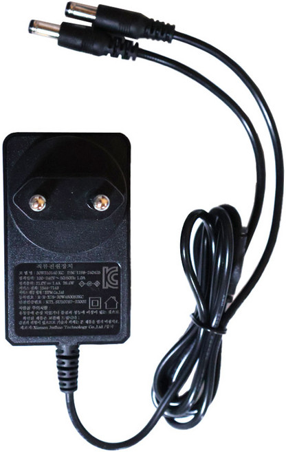 18V 21V 듀얼 충전기 DC 타입 전동공구 배터리용 보급형 1.4A 동시충전 충전기, 1개, 본품(배터리없음)