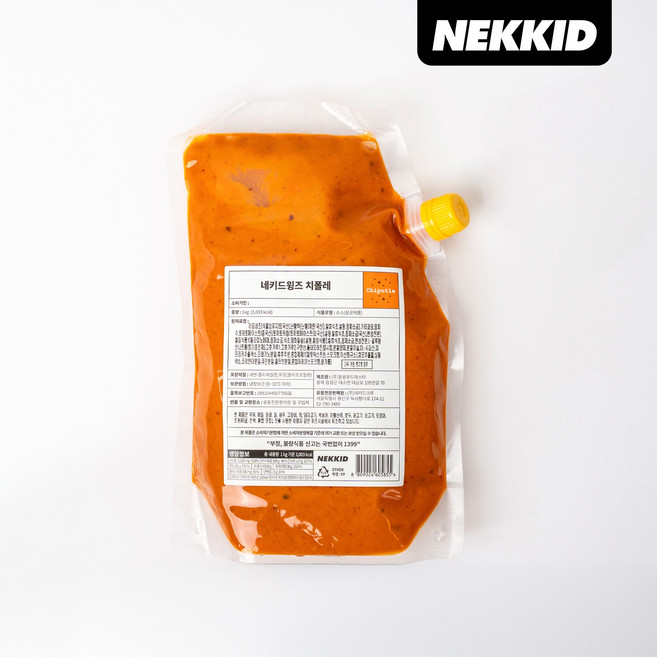 치폴레 소스 1kg (네키드윙즈), 1개